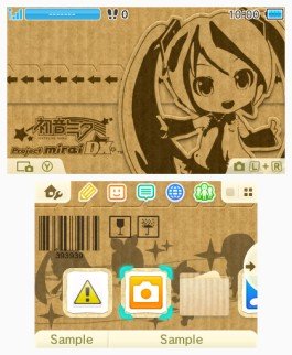 [MàJ] Hatsune Miku : des thèmes 3DS et annonce d'un module dans Project Diva X