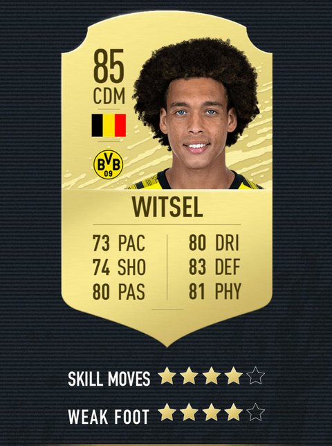 witsel note FIFA 20