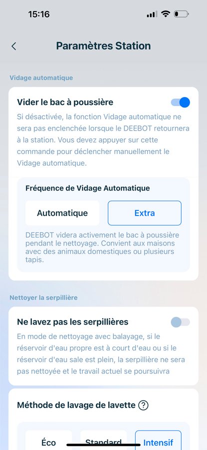 J'ai l'esprit plus apaisé et mon intérieur plus propre depuis que je teste l'Ecovacs Deebot X5 Omni, et en plus, sa base est jolie !