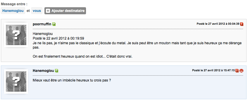 Etre Ou Ne Pas Etre Un Imbecile Heureux Sur Le Forum Philosophie 27 04 12 16 24 52 Jeuxvideo Com