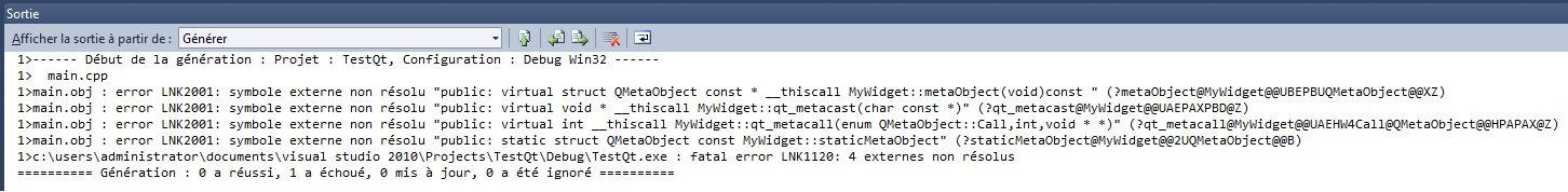 Problème Qt et macro Q_OBJECT sur le forum Programmation - 03-05-2012 ...