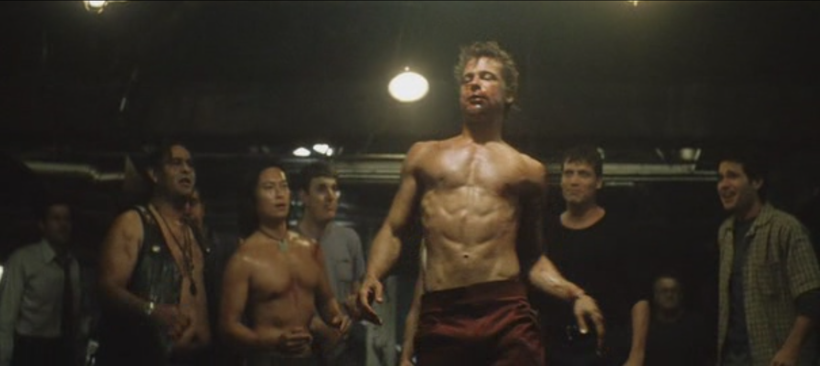 Le physique de Brad Pitt dans Fight Club sur le forum Musculation ...