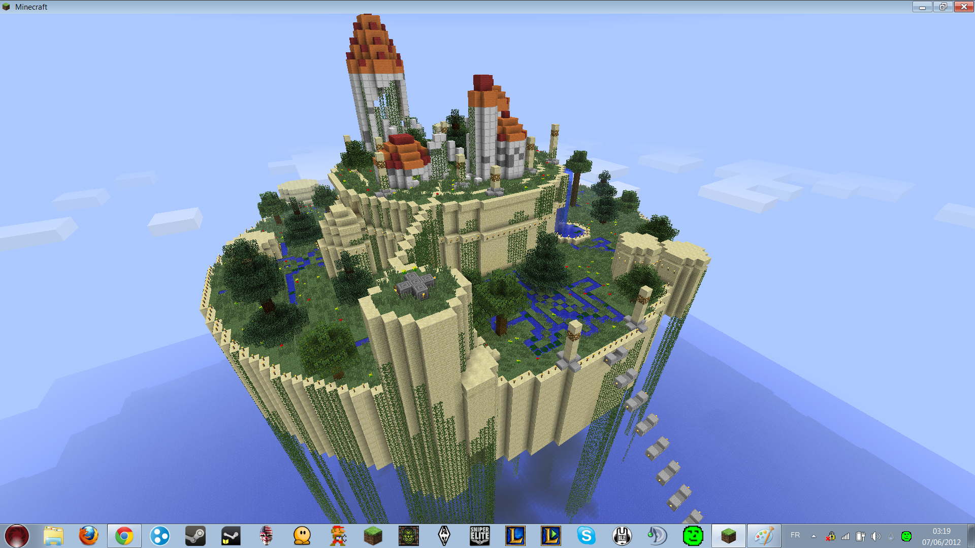 Mon Île Célèste / 20 sur le forum Minecraft - 21-06-2012 14:34:07 ...
