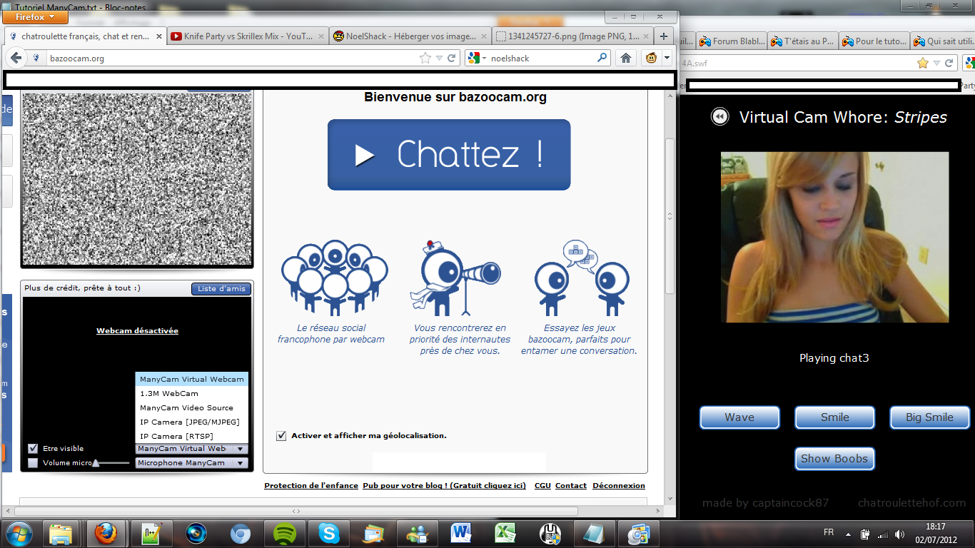 TUTO] Se servir de ManyCam - SWF [TUTO] sur le forum Blabla 15-18 ans -  02-07-2012 18:36:33 - jeuxvideo.com
