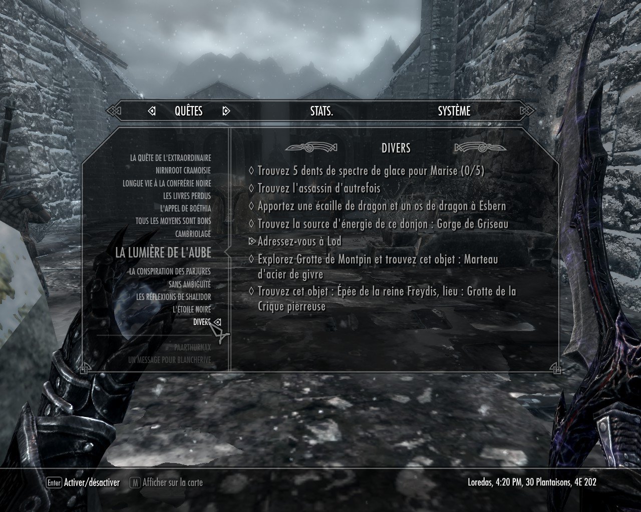 Skyrim Tous Les Moyens Sont Bons PC] Débloquez vos Quêtes sur le forum The Elder Scrolls V : Skyrim -  12-07-2012 23:36:00 - page 4 - jeuxvideo.com