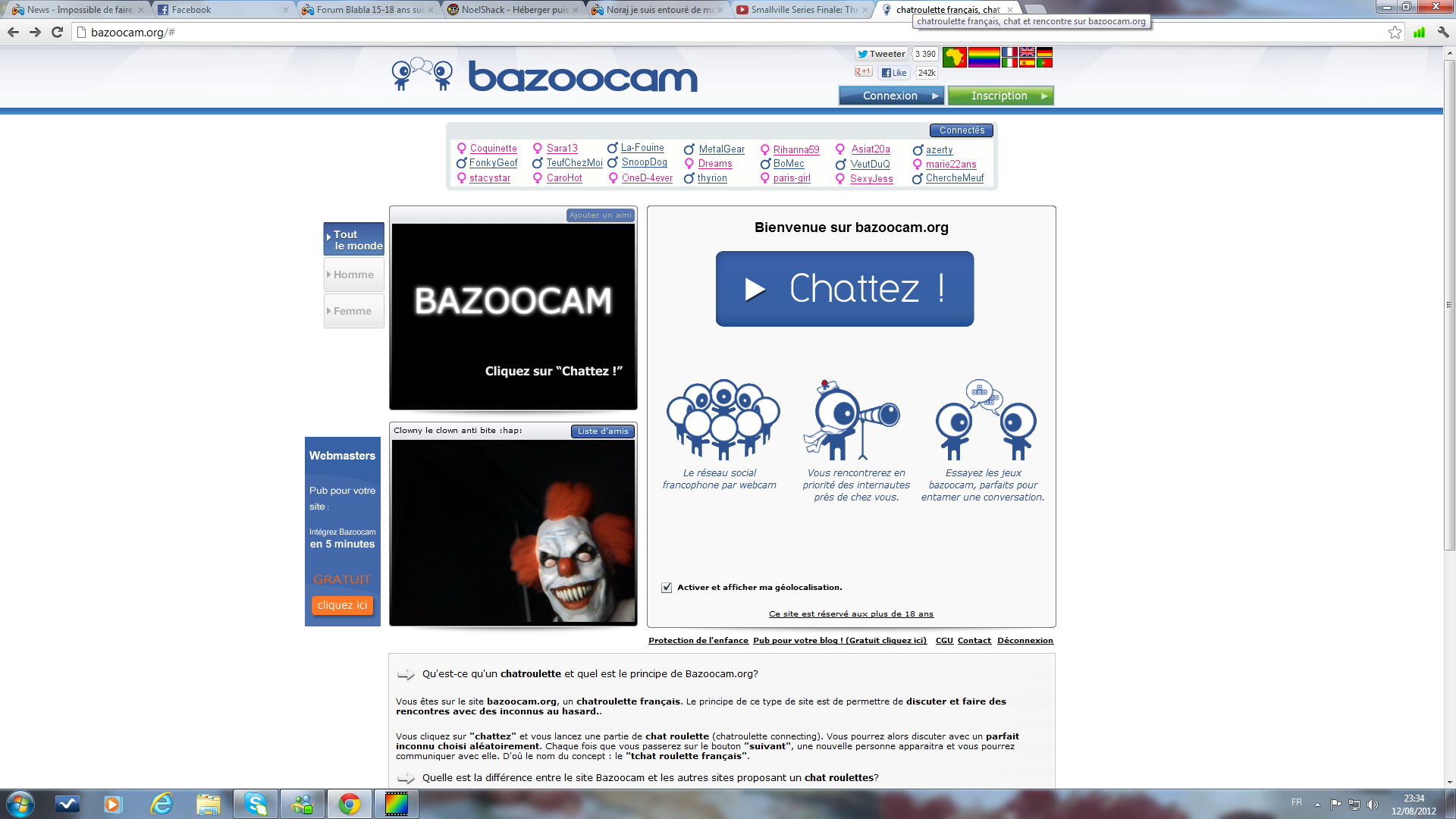 Bazoocam Chatroulette et Rencontre | Yamizz