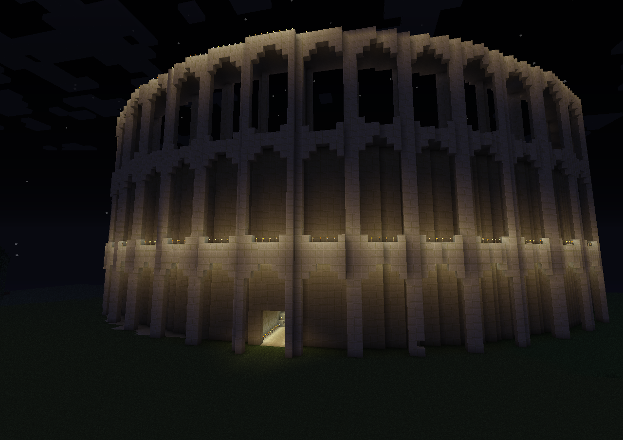 Mon colisée de Rome /20 sur le forum Minecraft - 09-10-2012 20:14:41 ...