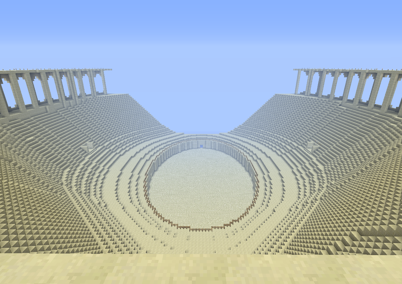 Mon colisée de Rome /20 sur le forum Minecraft - 09-10-2012 20:14:41 ...