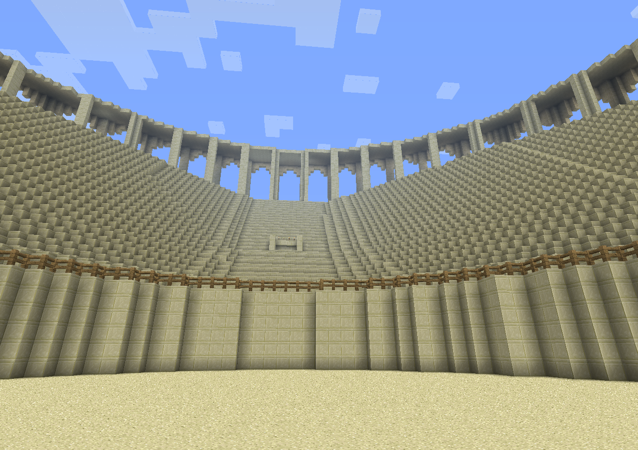 Mon colisée de Rome /20 sur le forum Minecraft - 09-10-2012 20:14:41 ...