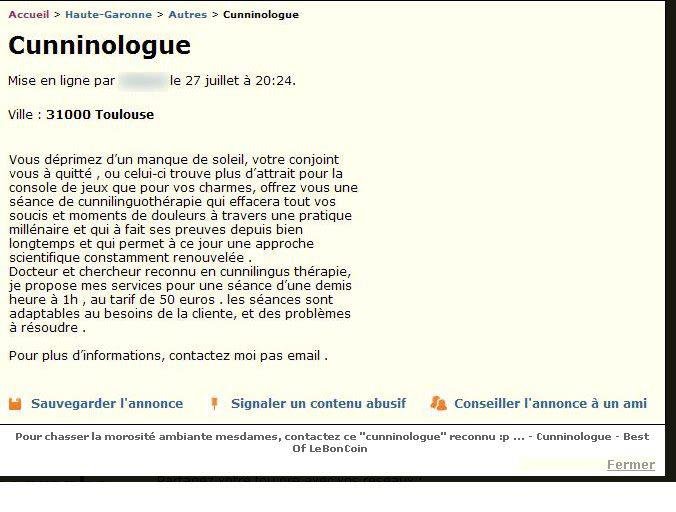 J'ai trouvé un objet