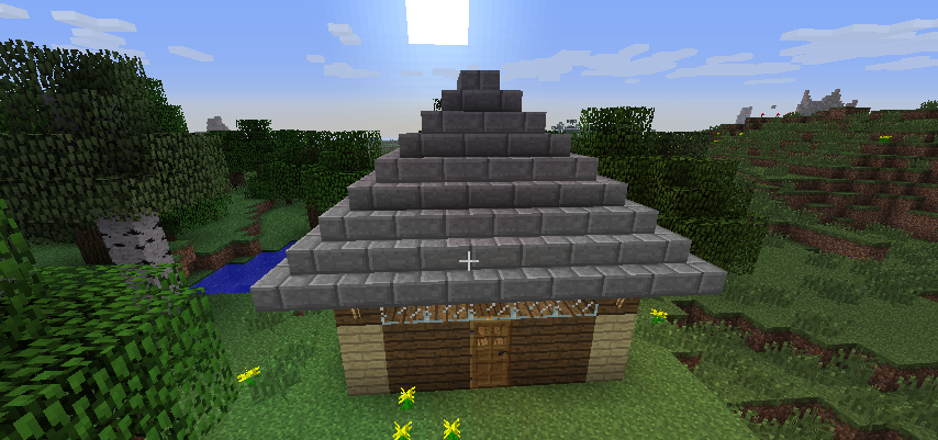 Toit Maison Minecraft | Ventana Blog