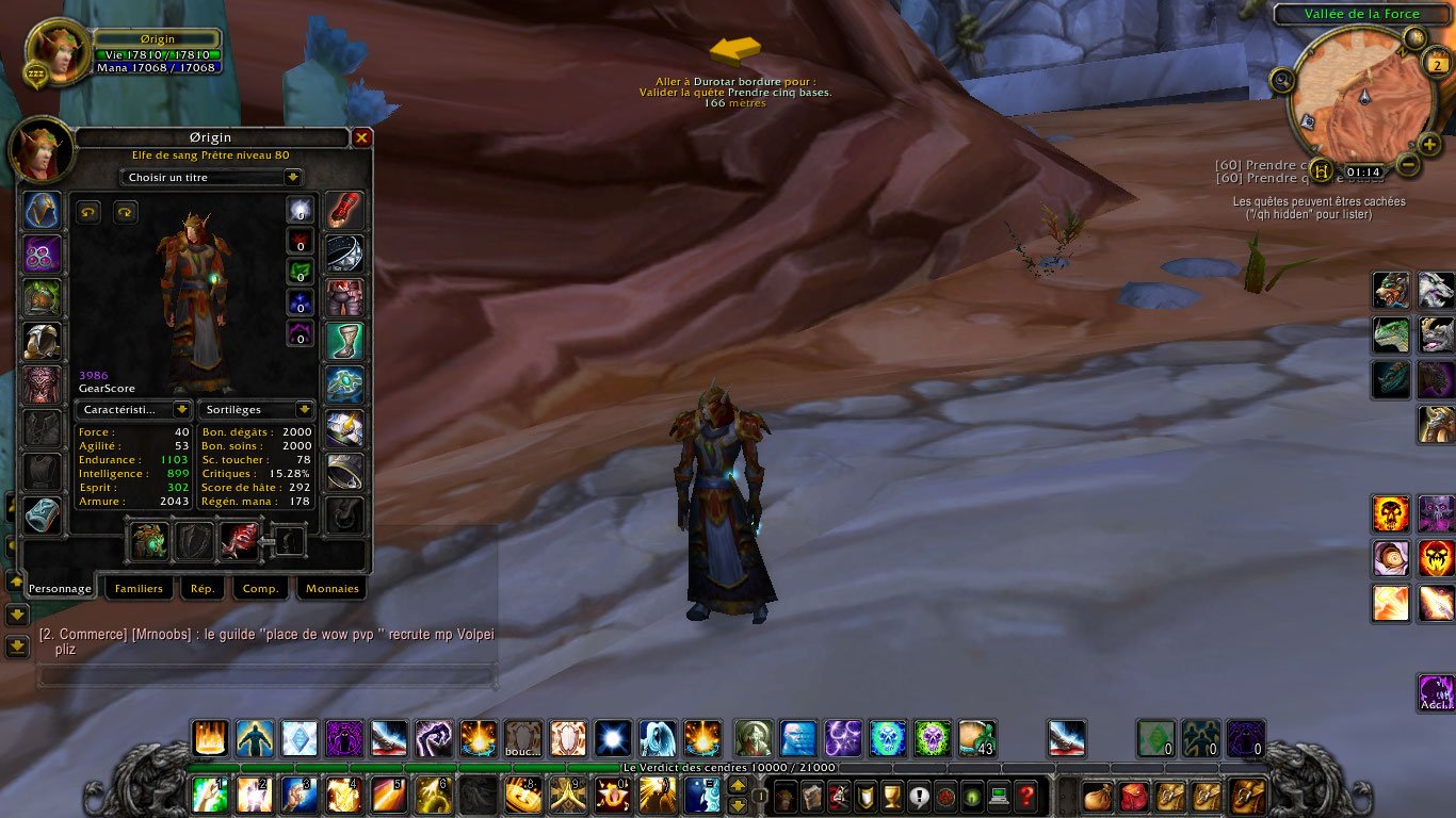 VENTE Fat compte wow mill nium server sur le forum Blabla 18 25