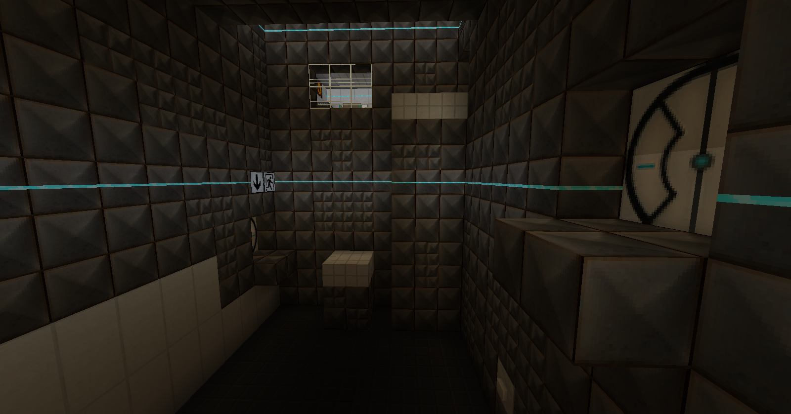 Portal 2 minecraft game фото 32