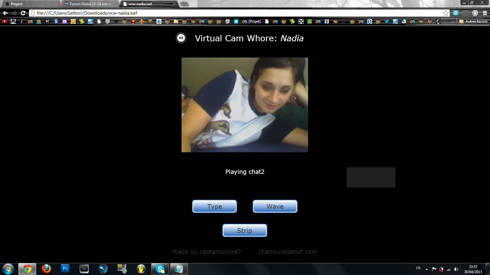 Avoir un plan cul sur Bazoocam = FAIT sur le forum Blabla 15-18 ans -  30-04-2013 22:35:04 - page 3 - jeuxvideo.com