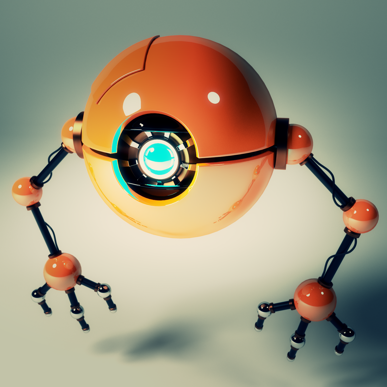 Little robot for my demoreel project