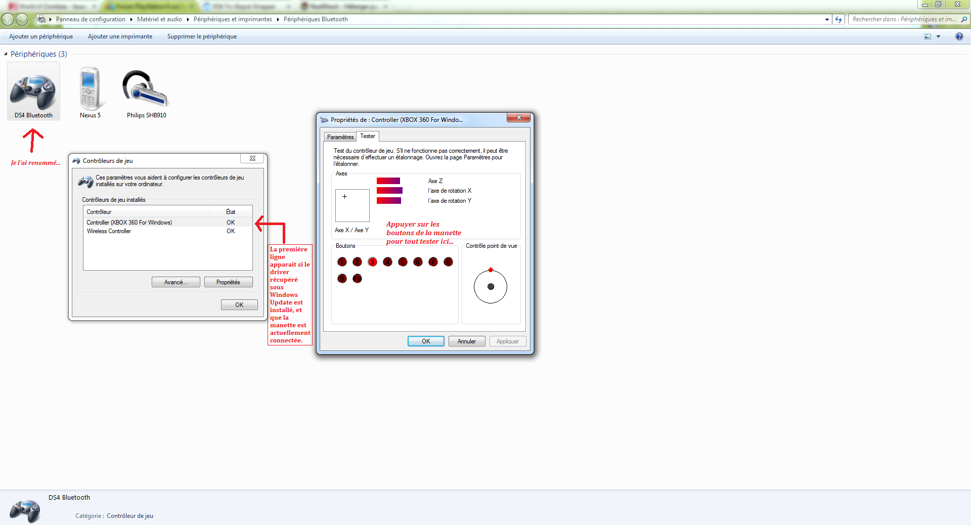 Tuto Brancher Ds4 En Bluetooth Sur Pc Sur Le Forum Playstation 4 10 12 13 16 09 06 Page 3 Jeuxvideo Com