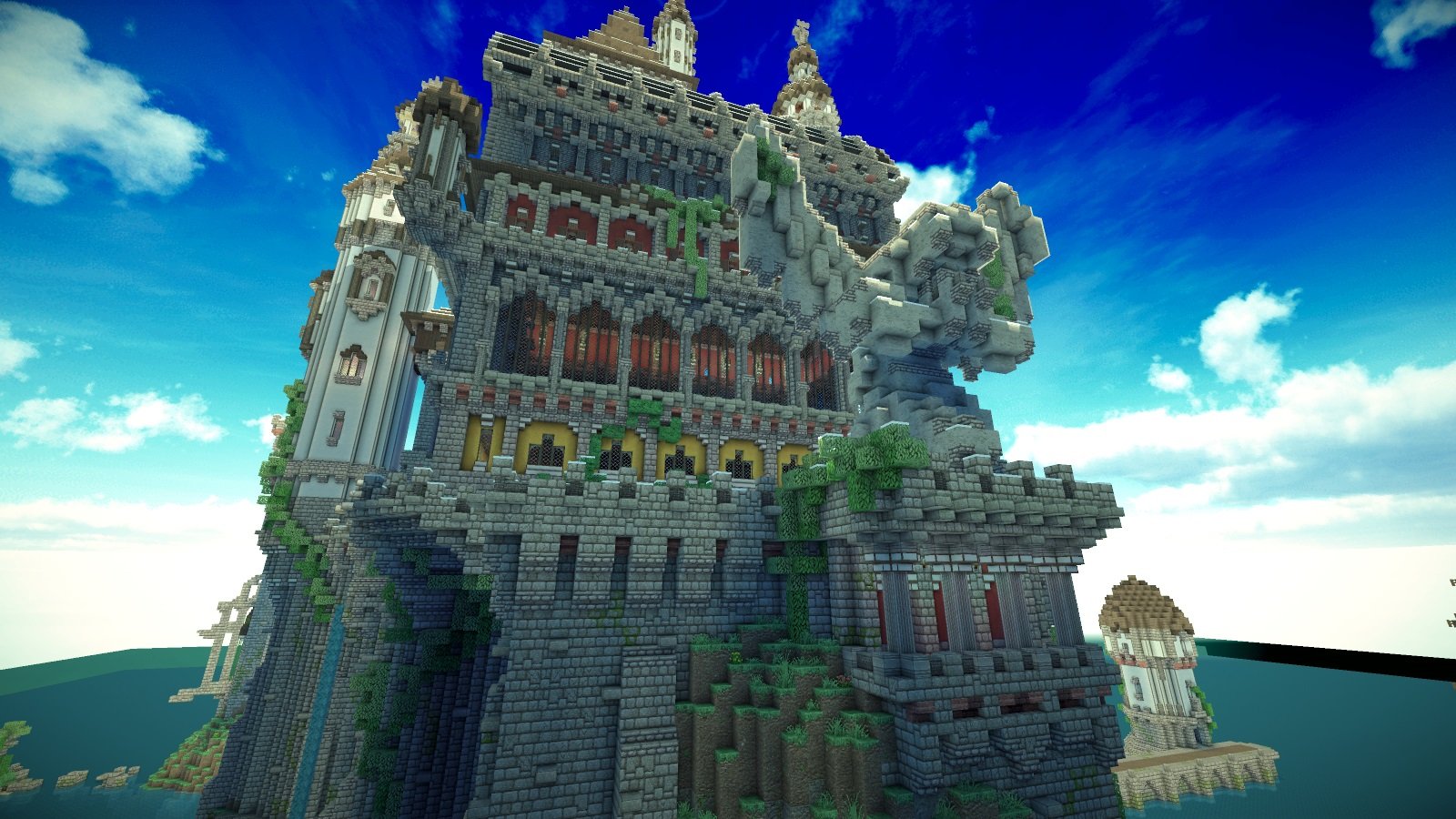 minecraft castle