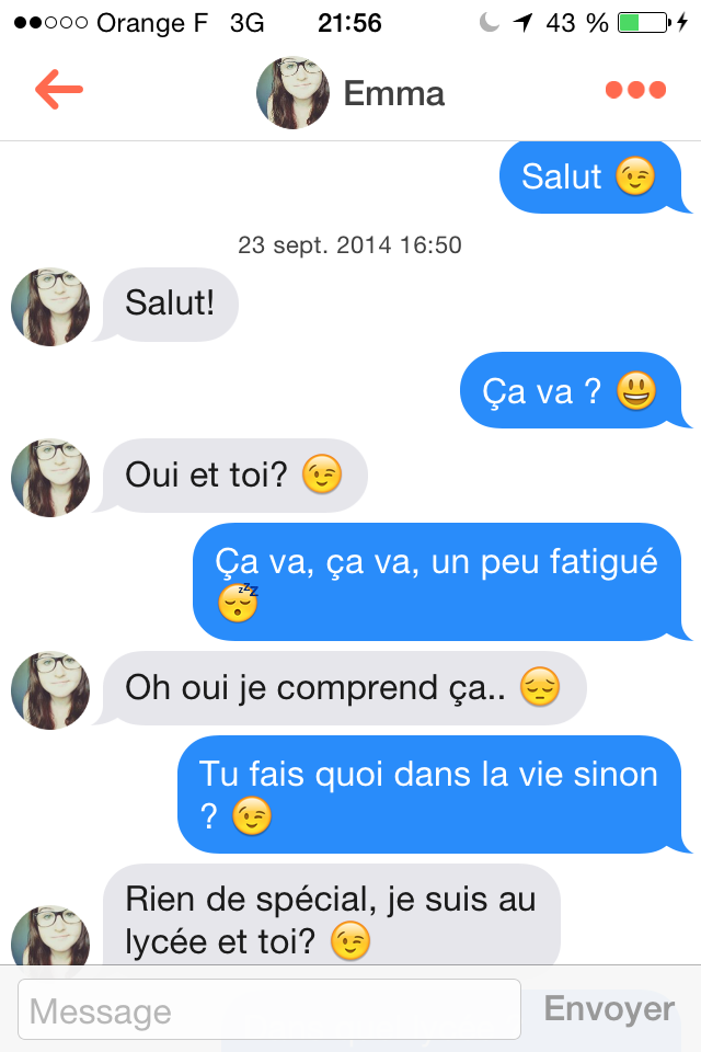 Ma Technique Dapproche Tinder 20 Sur Le Forum Blabla 15 18 Ans 23 09 2014 223407 