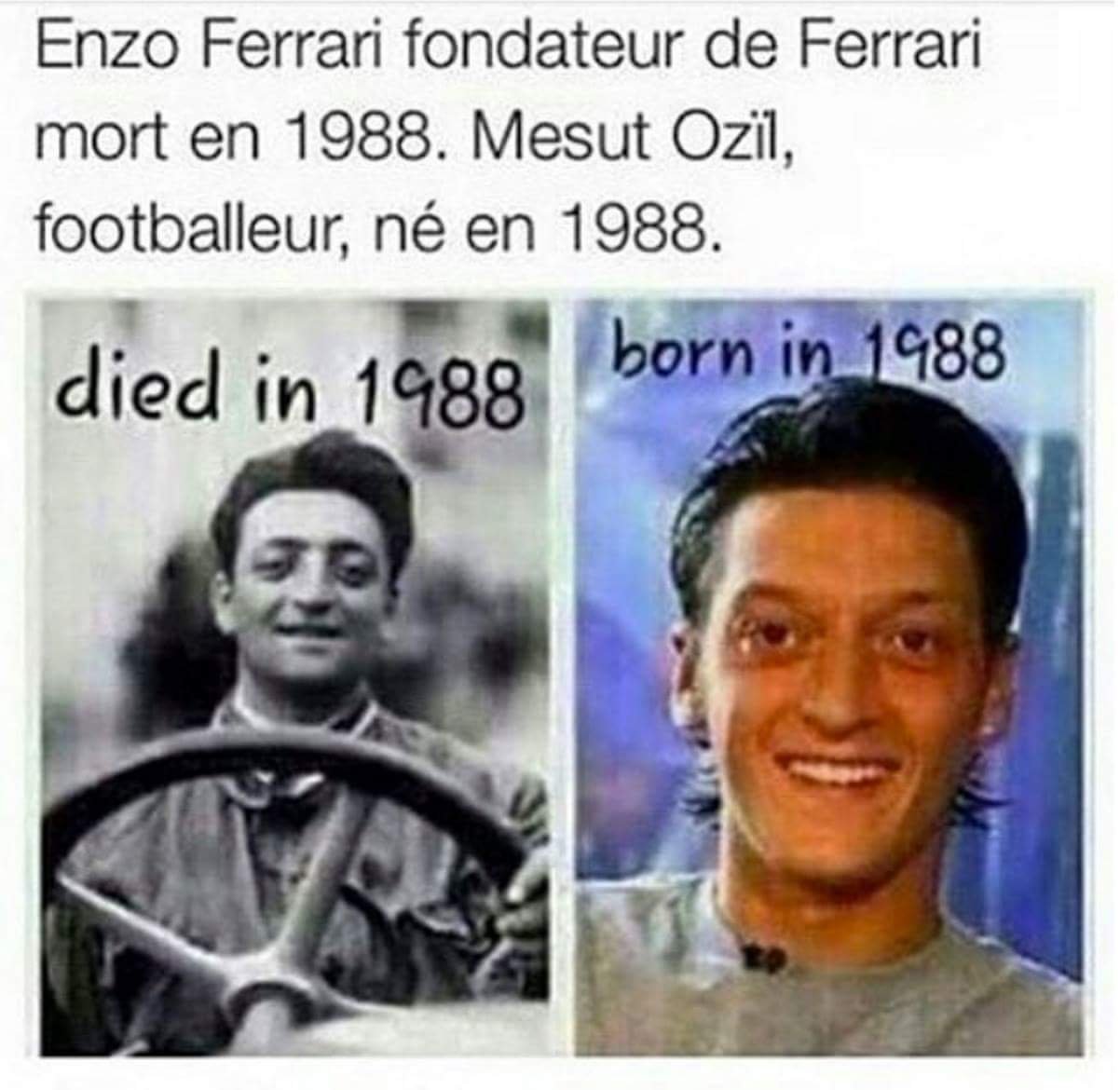 Piu Veloce Mesut Ozil Enzo Ferrari Reincarnation