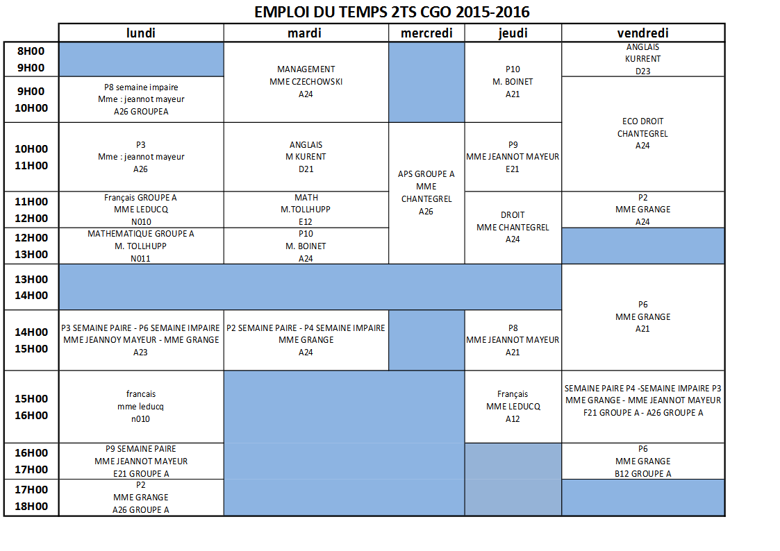 Mon Emploi Du Temps Vous Met En Sueur Content Sur Le Forum Blabla 15 18 Ans 01 03 2016 21 16 58 Jeuxvideo Com