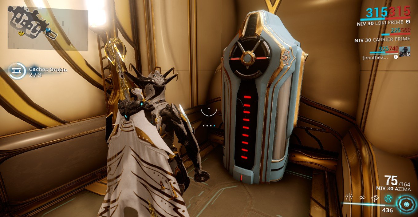 Strange blue orokin container - Players helping Players - Warframe Forums