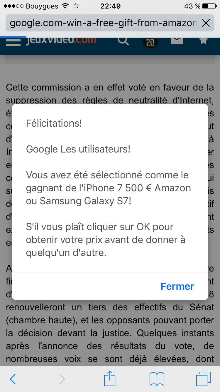Probleme Pub Intempestive Sur Jvc Mobile Sur Le Forum Communaute 14 12 2017 22 56 35 Jeuxvideo Com