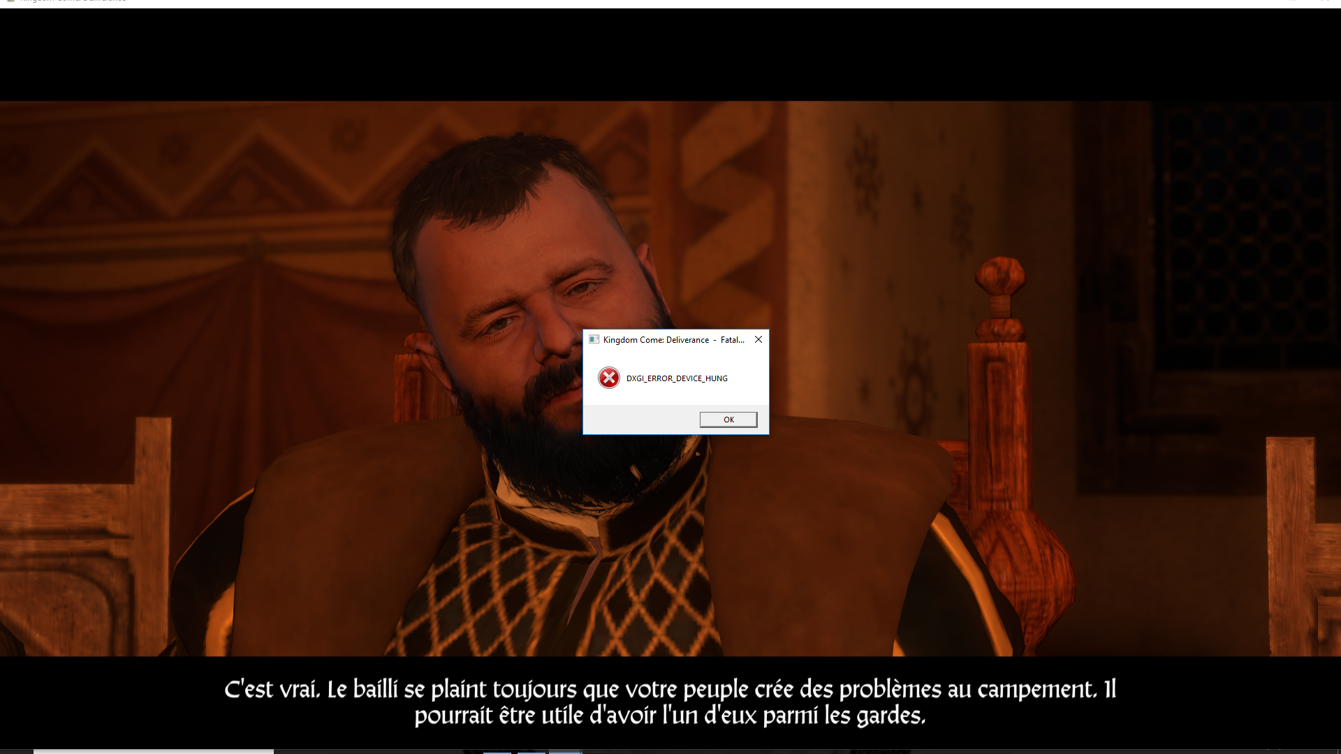 Impossible De Demarrer Le Jeu Sur Le Forum Kingdom Come Deliverance 04 03 18 05 29 Jeuxvideo Com