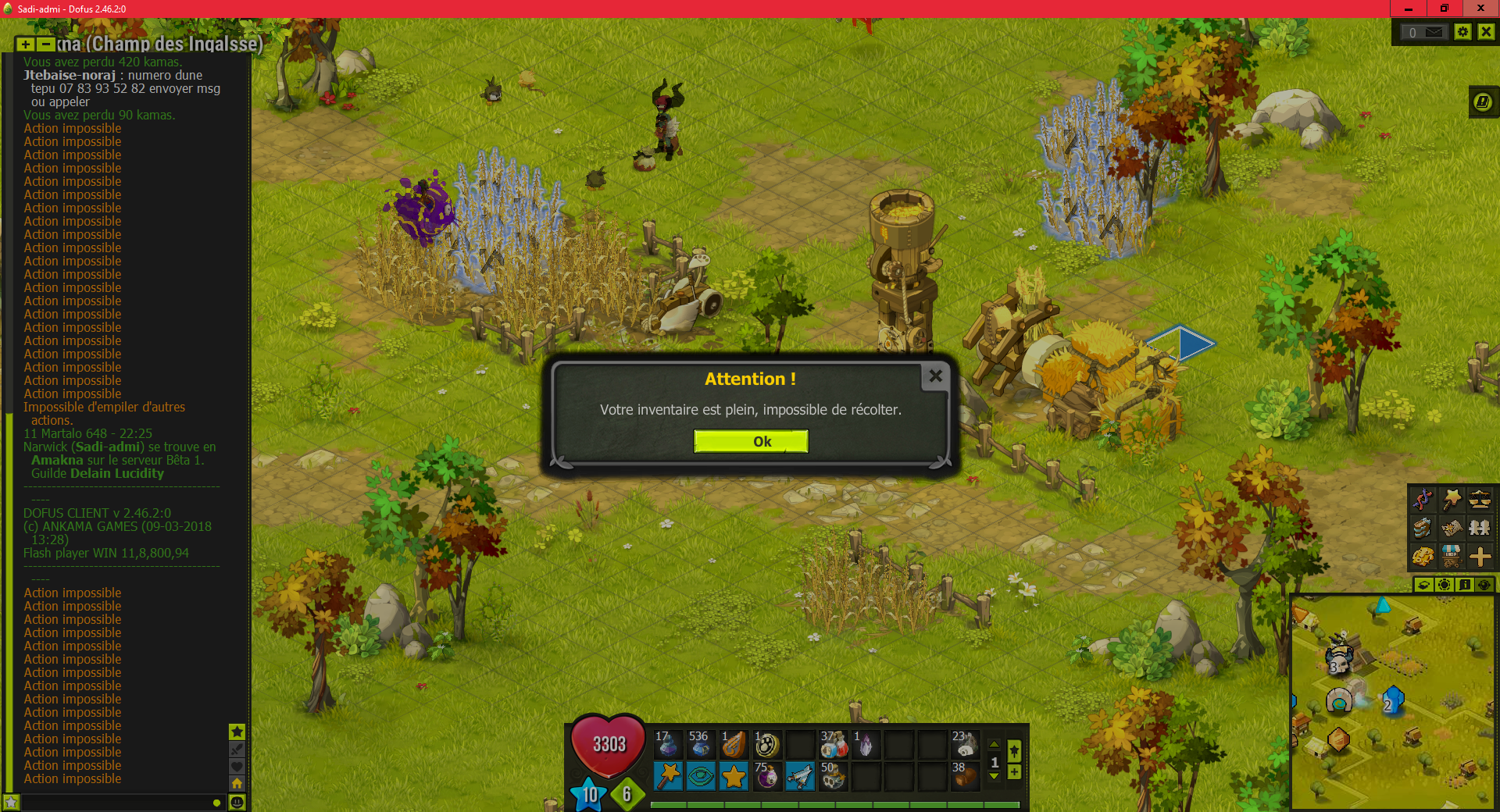 Dofus La Petite Mission Dans La Prairie Beta 2.46] Bugs : Attrapez-les tous ! - Forum - DOFUS, le MMORPG  stratégique.
