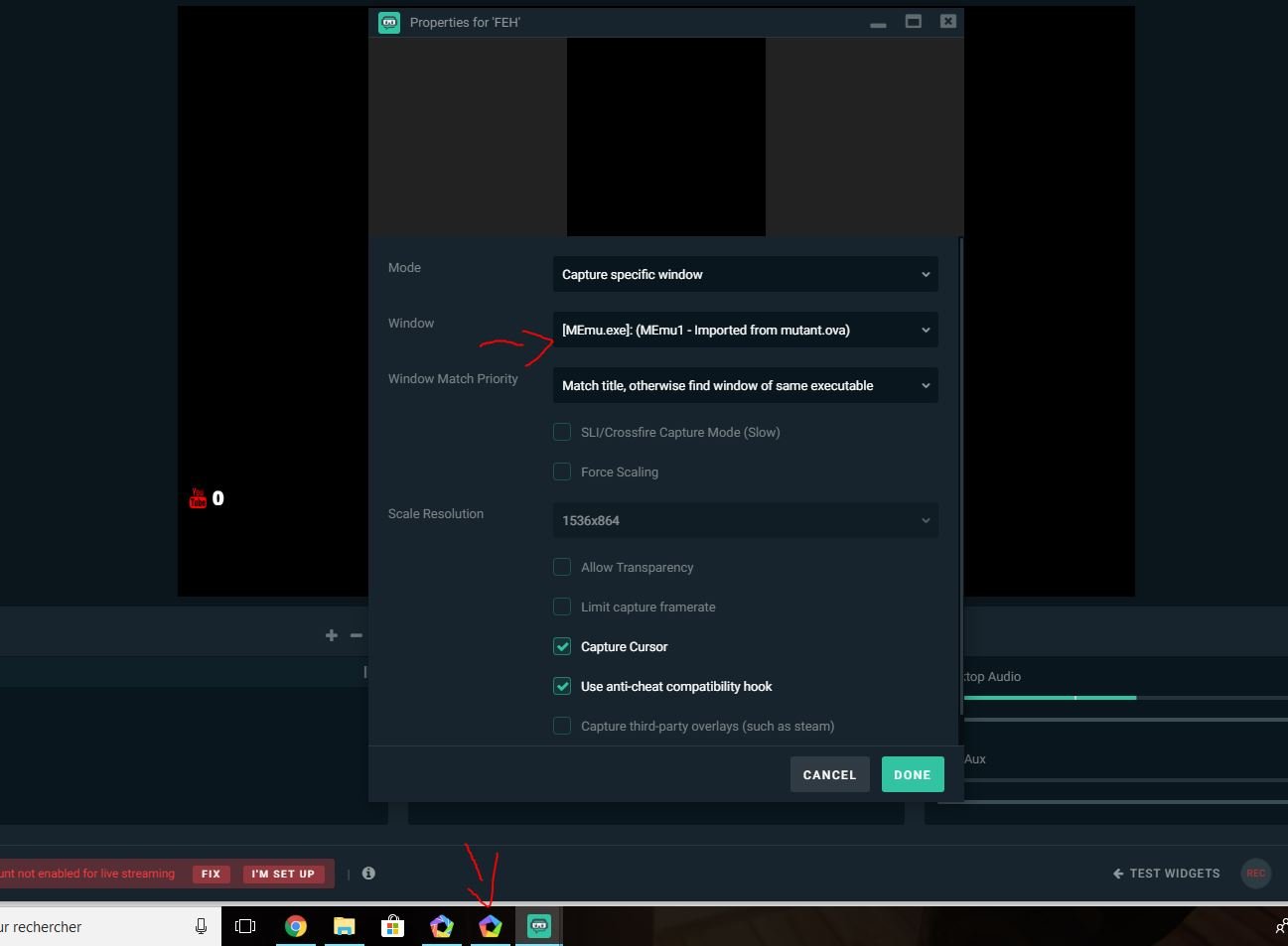 Question Help Obs Don T Show My Game Obs Forums