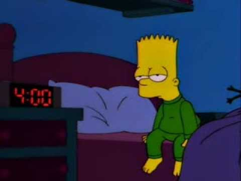 Bart Simpson Wallpaper No Sleep