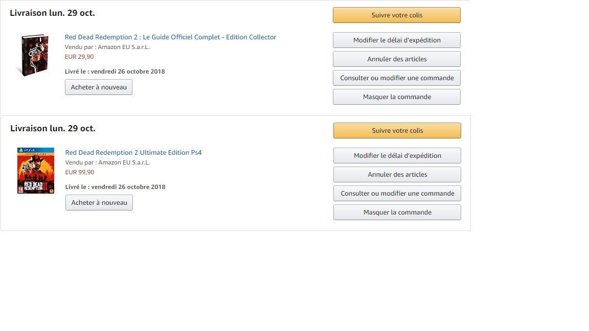 Amazon manque la dilligence sur le forum Red Dead Online - 22-10 