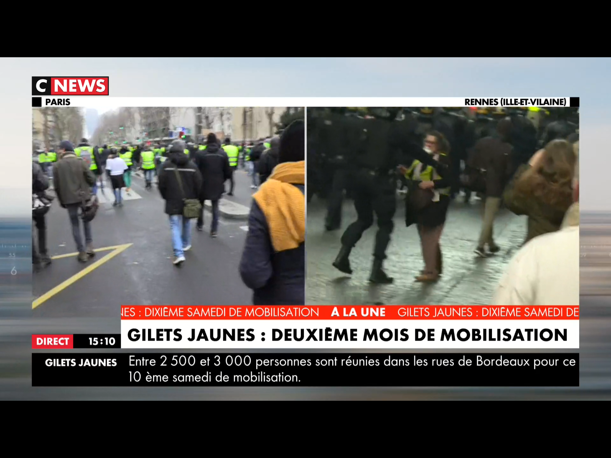 Suivi Manif Des Gilets Jaunes Du 17 Novembre Sur Le