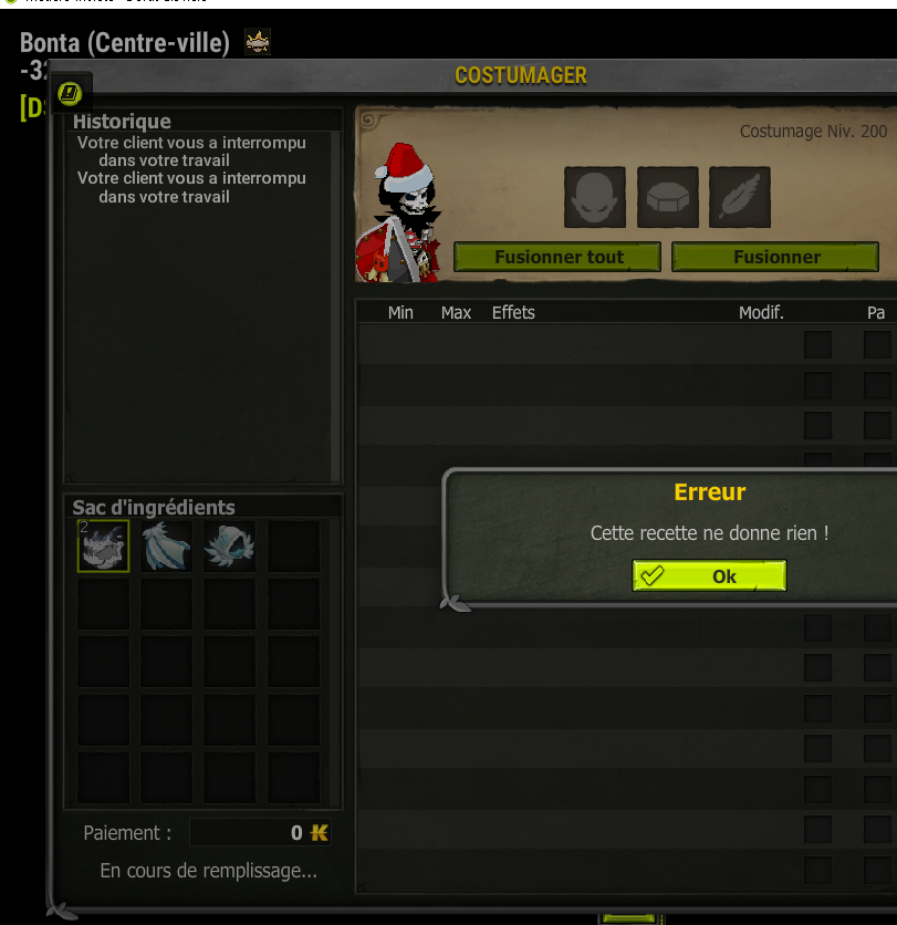 Bug rune transcendance % eau sur cape/coiffe oeil attentif - Forum ...