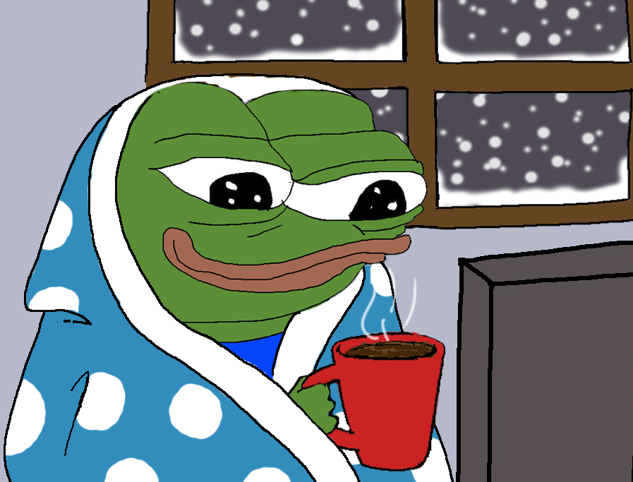It's Summer whats with that winter pepe? 