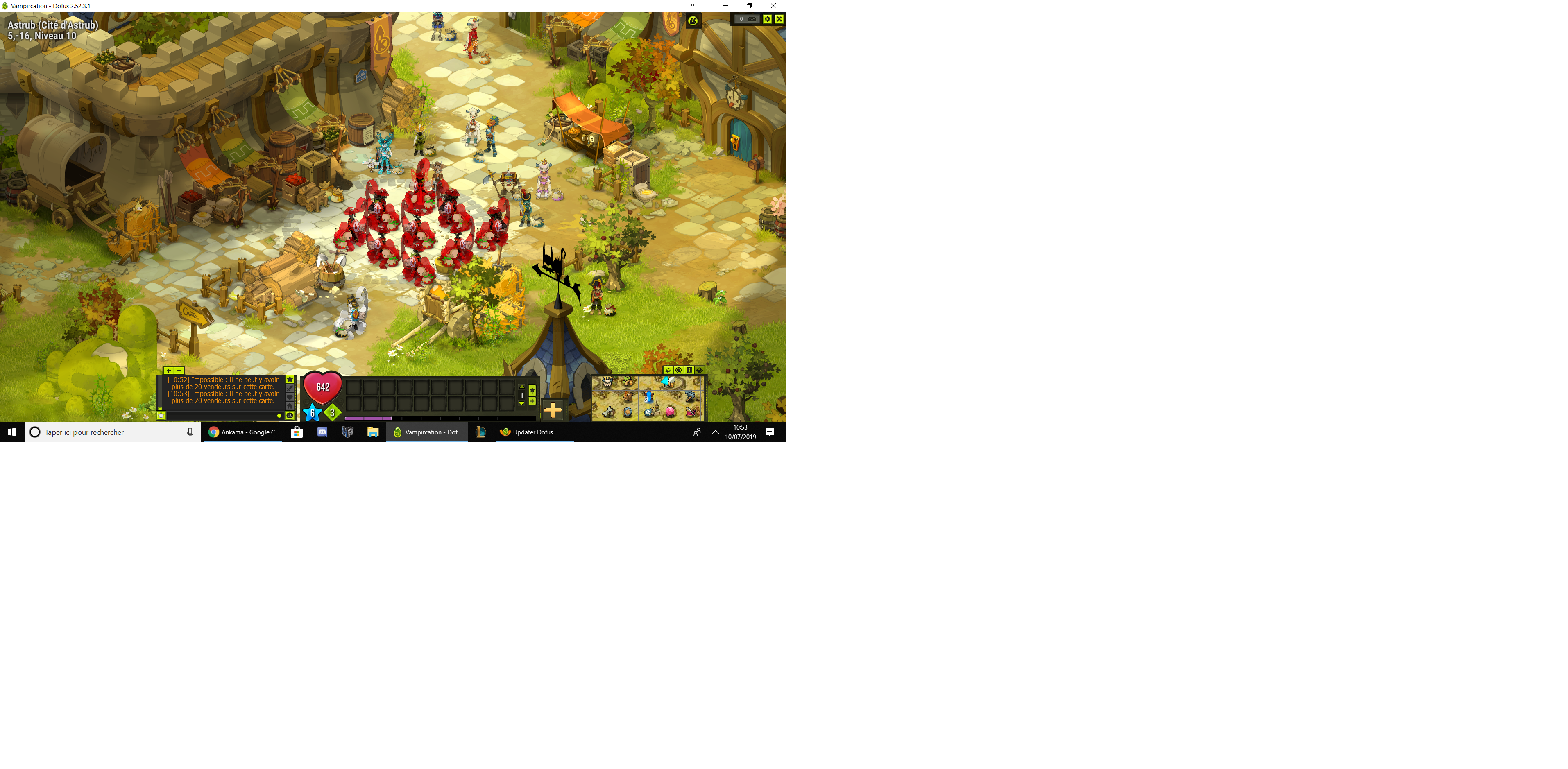 Changement du mode marchand sur oto mustam Forum DOFUS, le MMORPG stratégique.