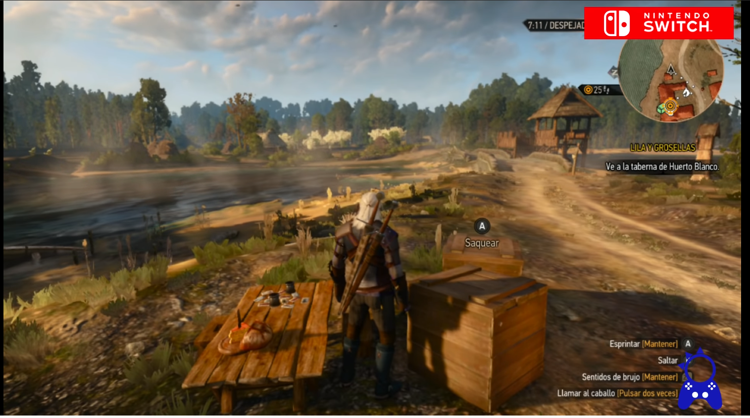 The Witcher 3: Wild Hunt (Nintendo Switch) - 1 Hour Docked Gameplay ...