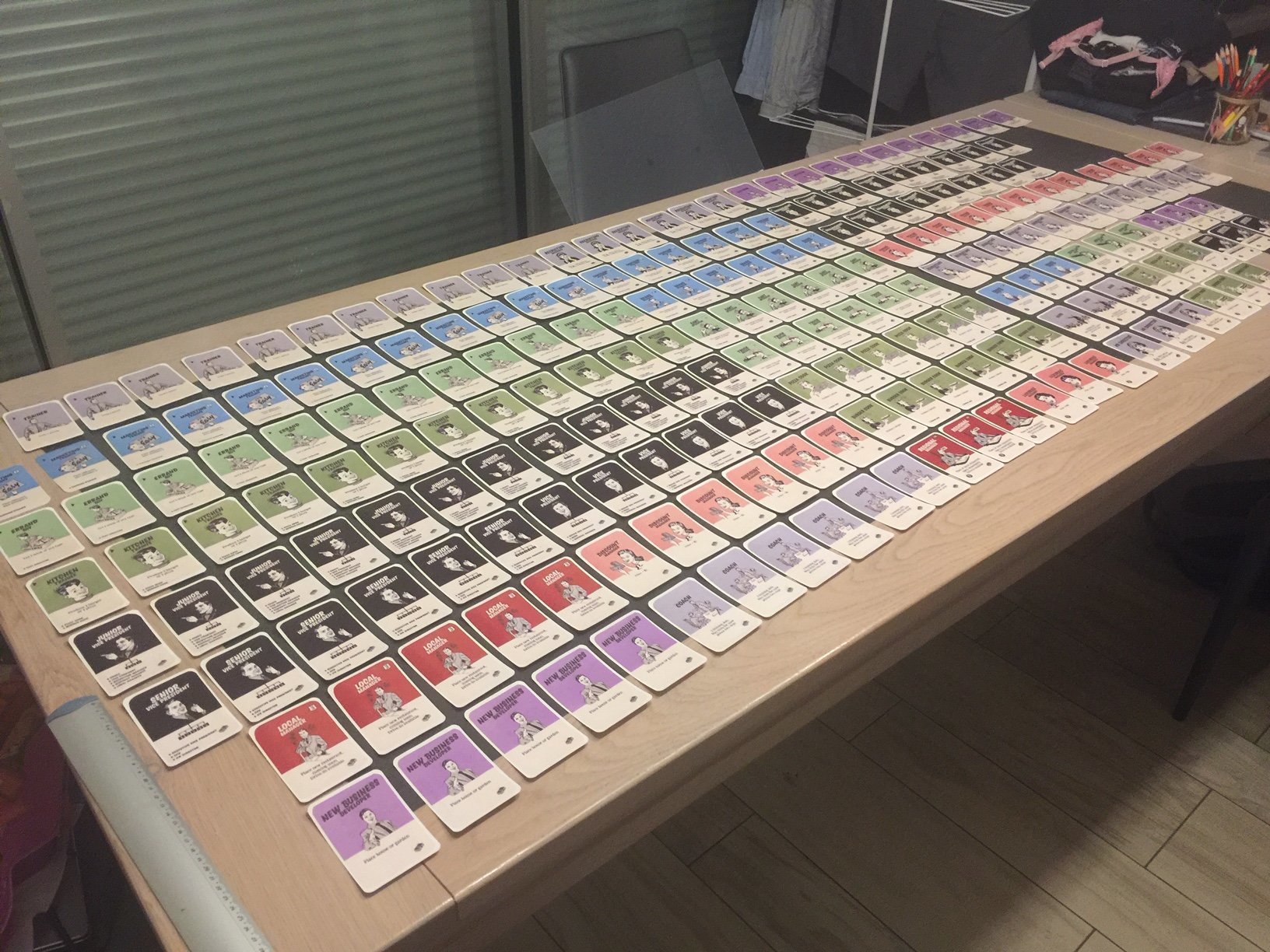 collage et sechage cartes FCM