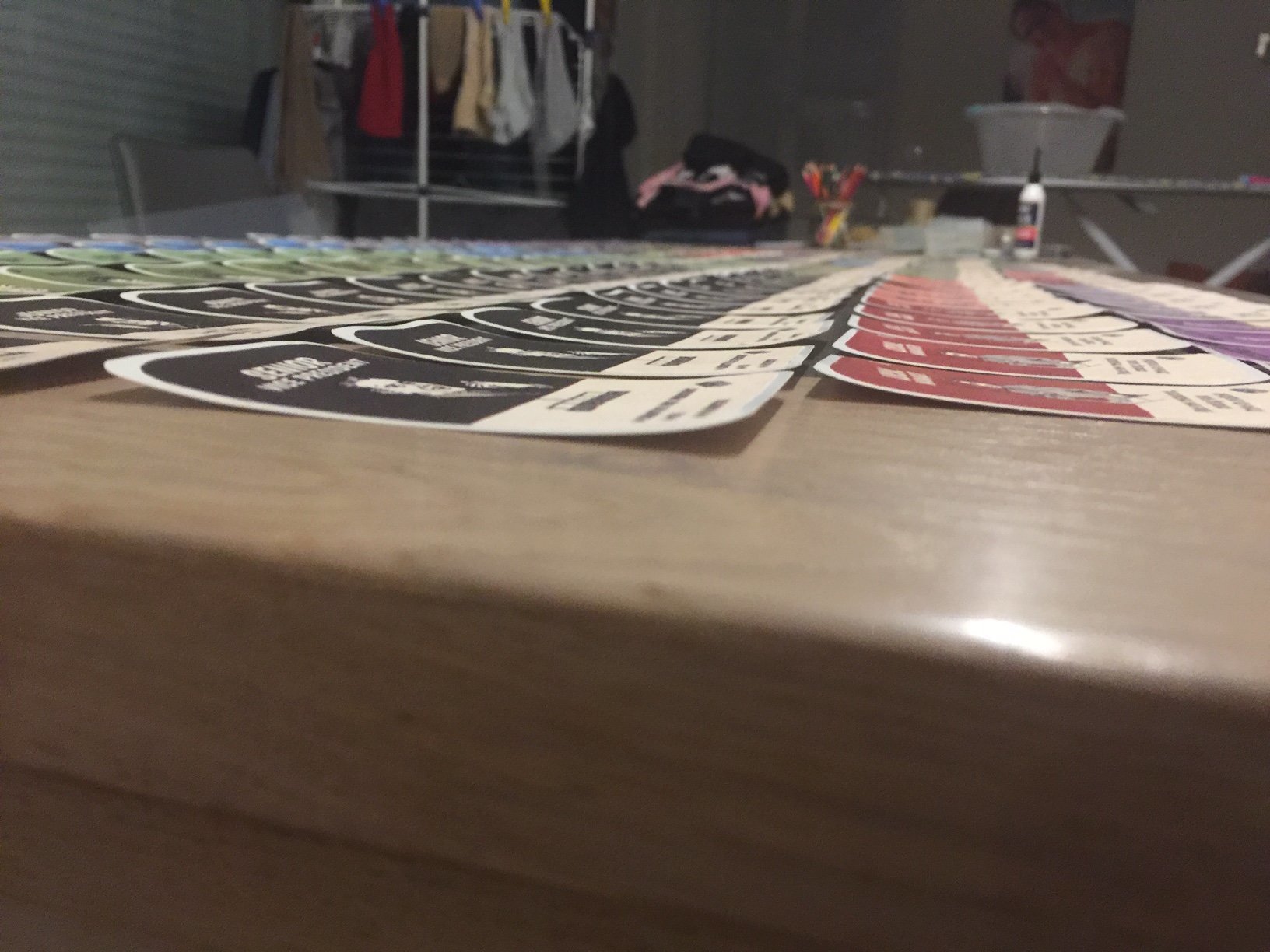 collage et sechage cartes fcm