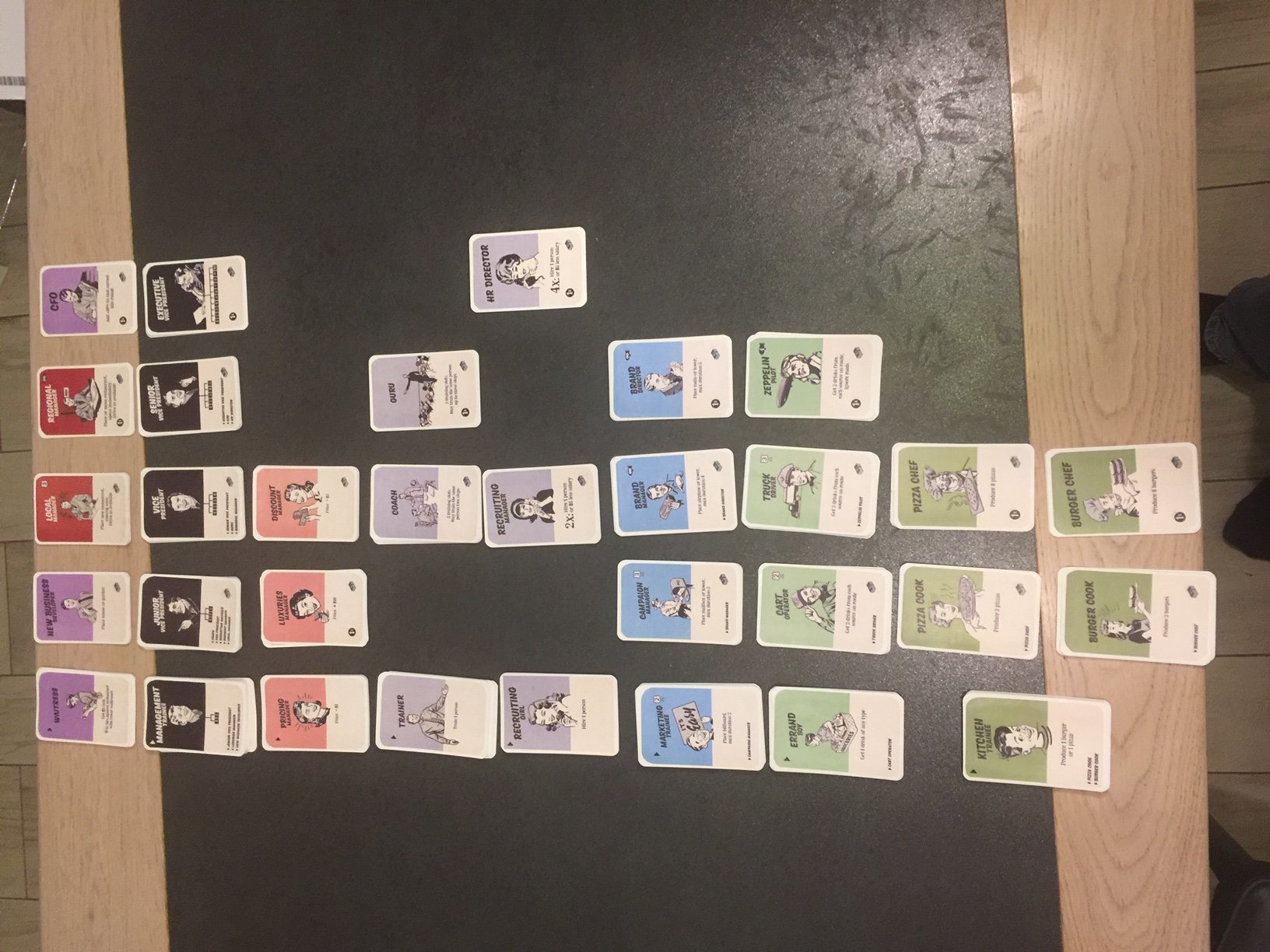 collage et séchage cartes fcm