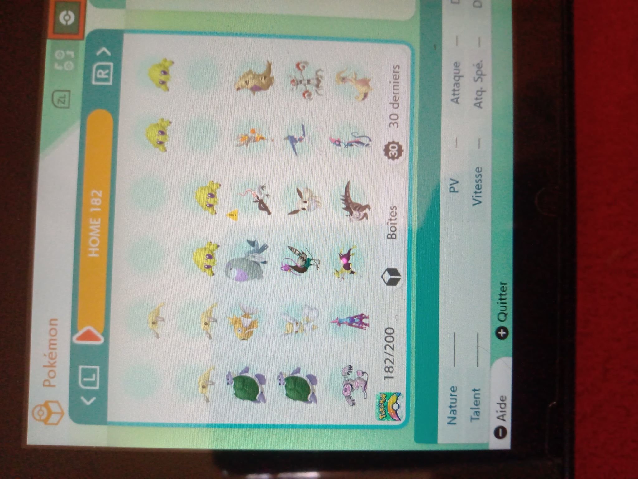 Service Pokémon Épée/Bouclier - Légendaires, Fabuleux & Shinys (171 Pokémon) - Nintendo Switch, NEUF
