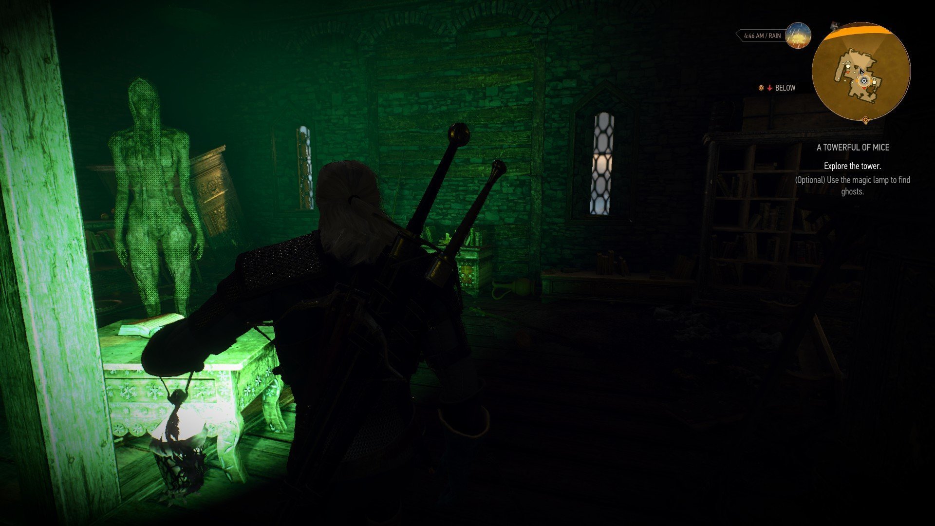 The Witcher La Tour Des Souris Aviez-vous remarqué cet élément dans la quête "La tour de la souris