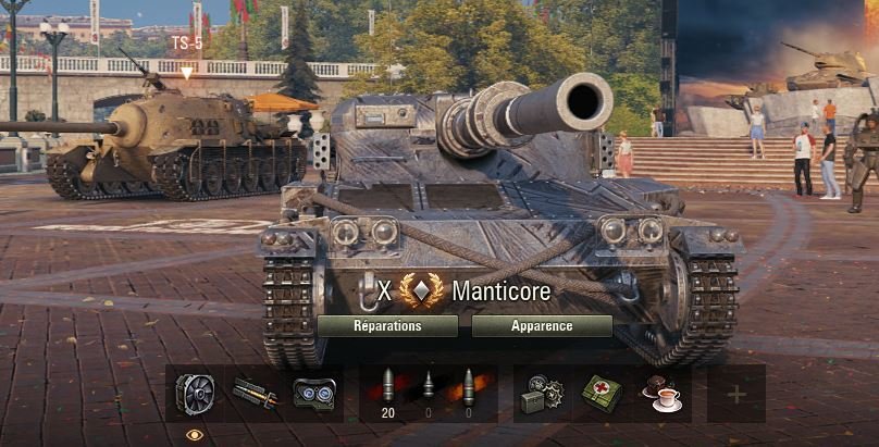 World of tanks manticore обзор