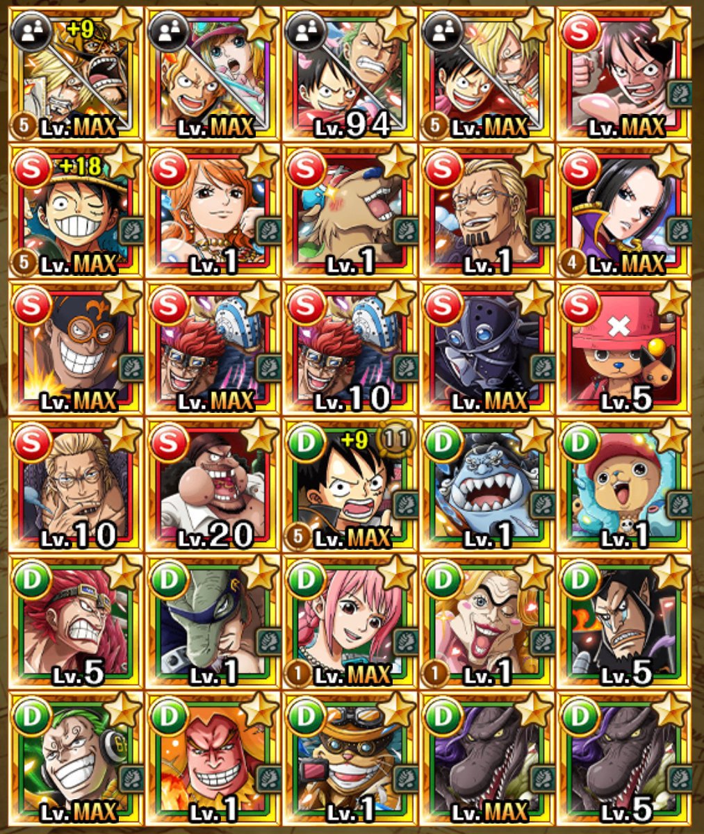 Meilleur Team One Piece Treasure Cruise 2022 Aide débutant 🙌🏼 sur le forum One Piece Treasure Cruise - 31-05-2021 20:02:37 - jeuxvideo.com