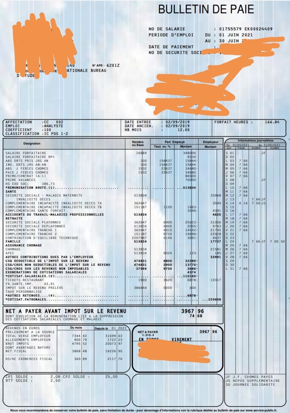 Je Gagne 1500 Euros Par Mois Combien D'impots Aujourd'hui c'est la paie sur le forum Blabla 18-25 ans - 30-06-2021 08
