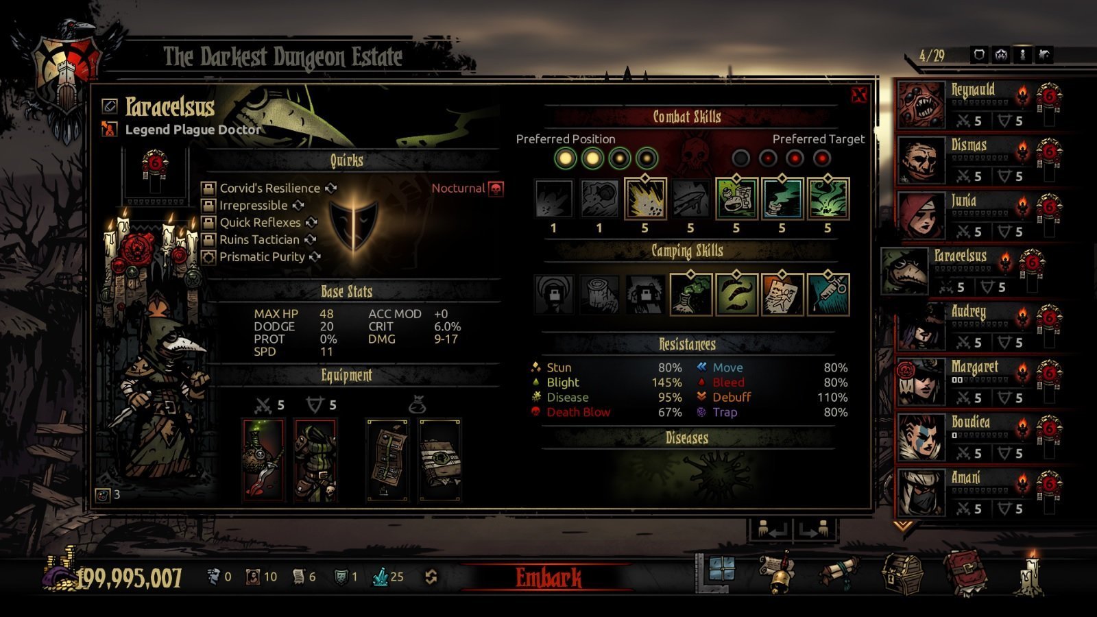 Les personnages de Darkest Dungeon sur le forum Darkest Dungeon - 19-09