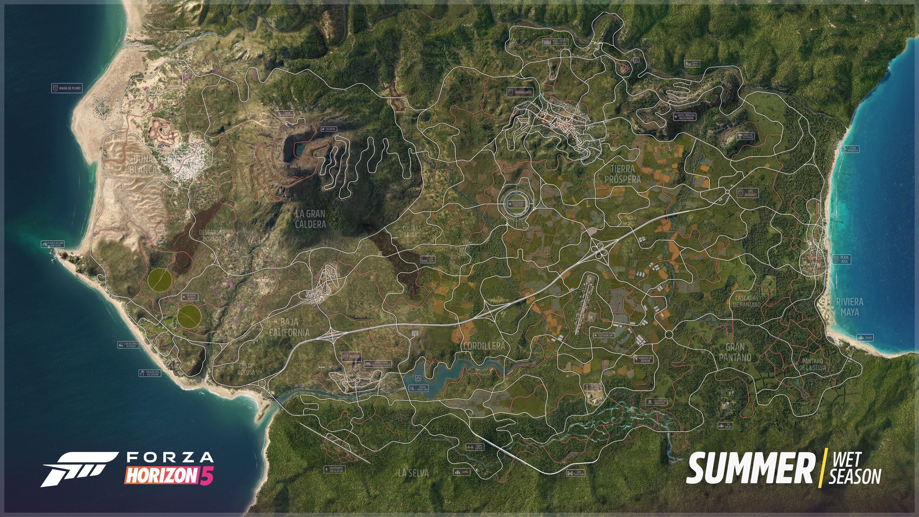 Forza Horizon : La map du Japon qui fait rêver