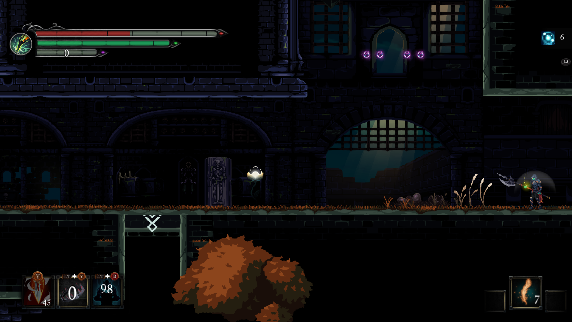 Death's Gambit: Afterlife Review - Metroidvania Soup for the