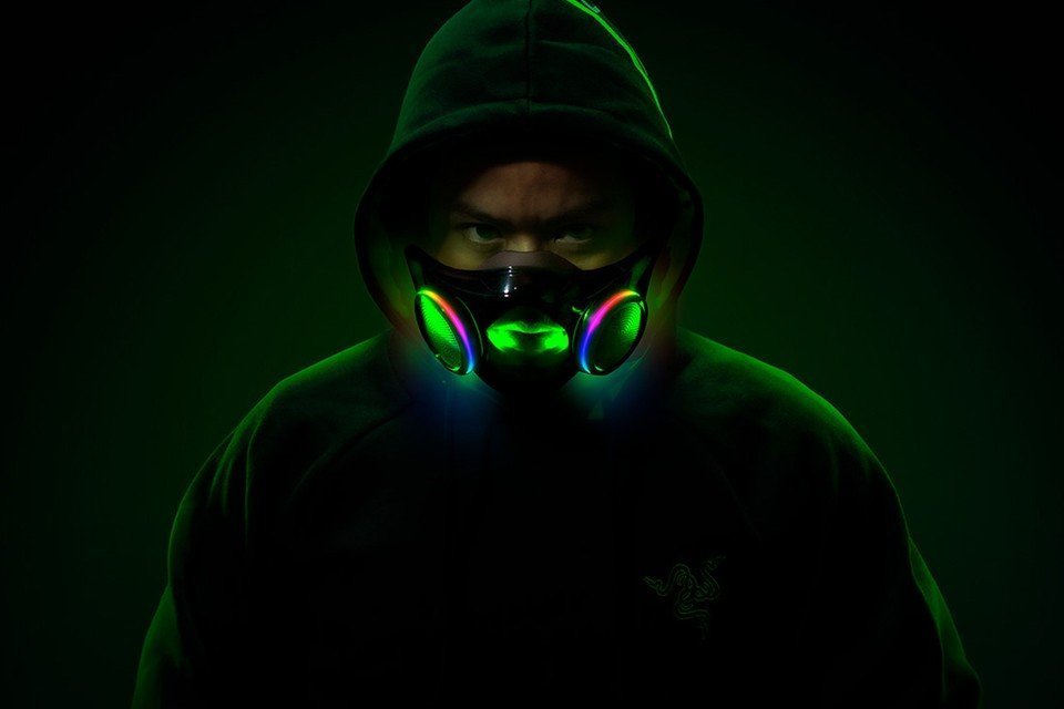 Razer Led Mask Razer dévoile un masque Covid avec LED pour ressembler à Dark Vador ...