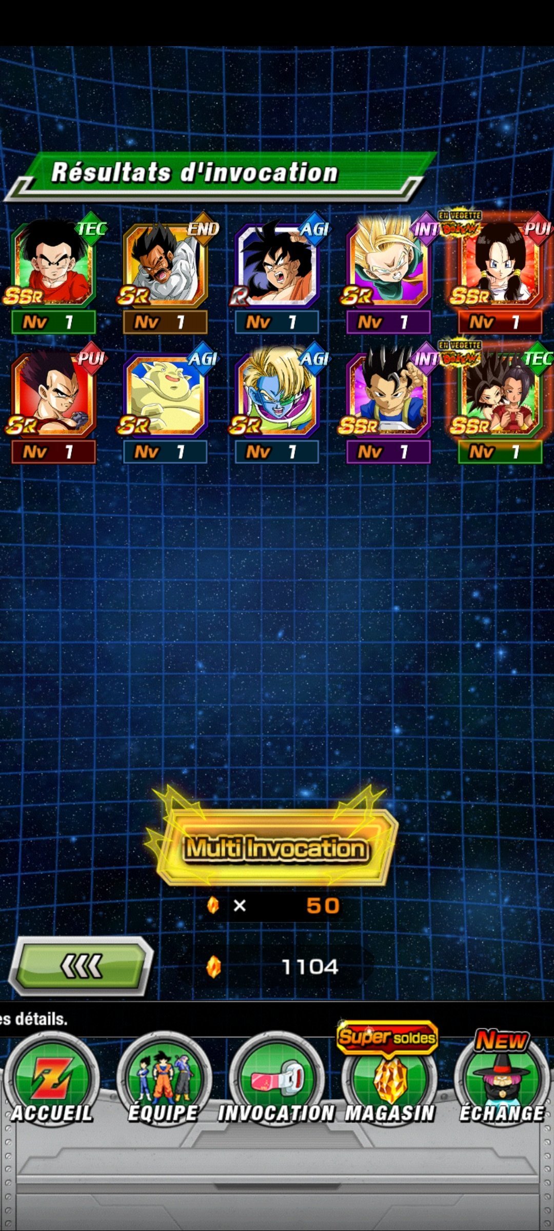 [GLO] invocation kale/ Caulifla tec sur le forum Dragon Ball Z Dokkan