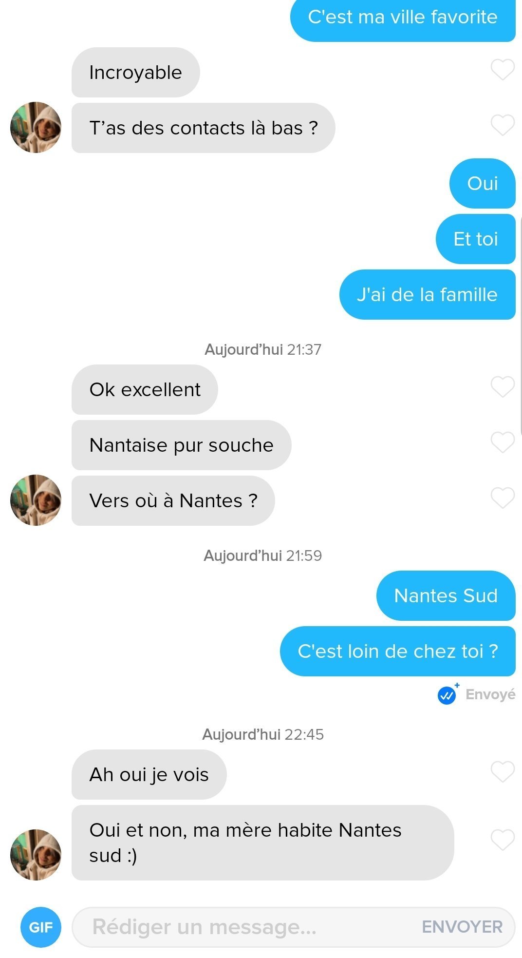 Je Réponds Quoi à Cette 1010 De Tinder Sur Le Forum Blabla 18 25 Ans 16 02 2022 231127